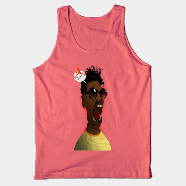 Fight or Flight Tank Top by Dedos The Nomad